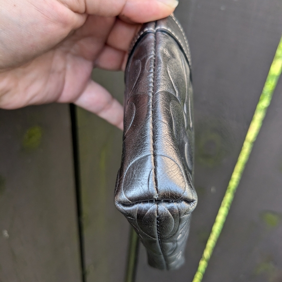 Coach Silver Signature Wristlet - Picture 5 of 5